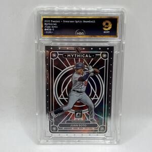 2022 Donruss OPTIC Baseball #MTH-5 JUAN SOTO Mythical Insert Graded 9 Mint MLB